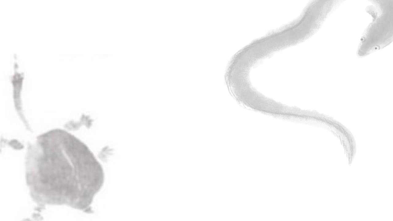うなぎとすっぽんイラスト
